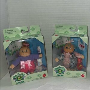🥬🥬🥬Cabbage patch Kids Baby Collectible Set of 2